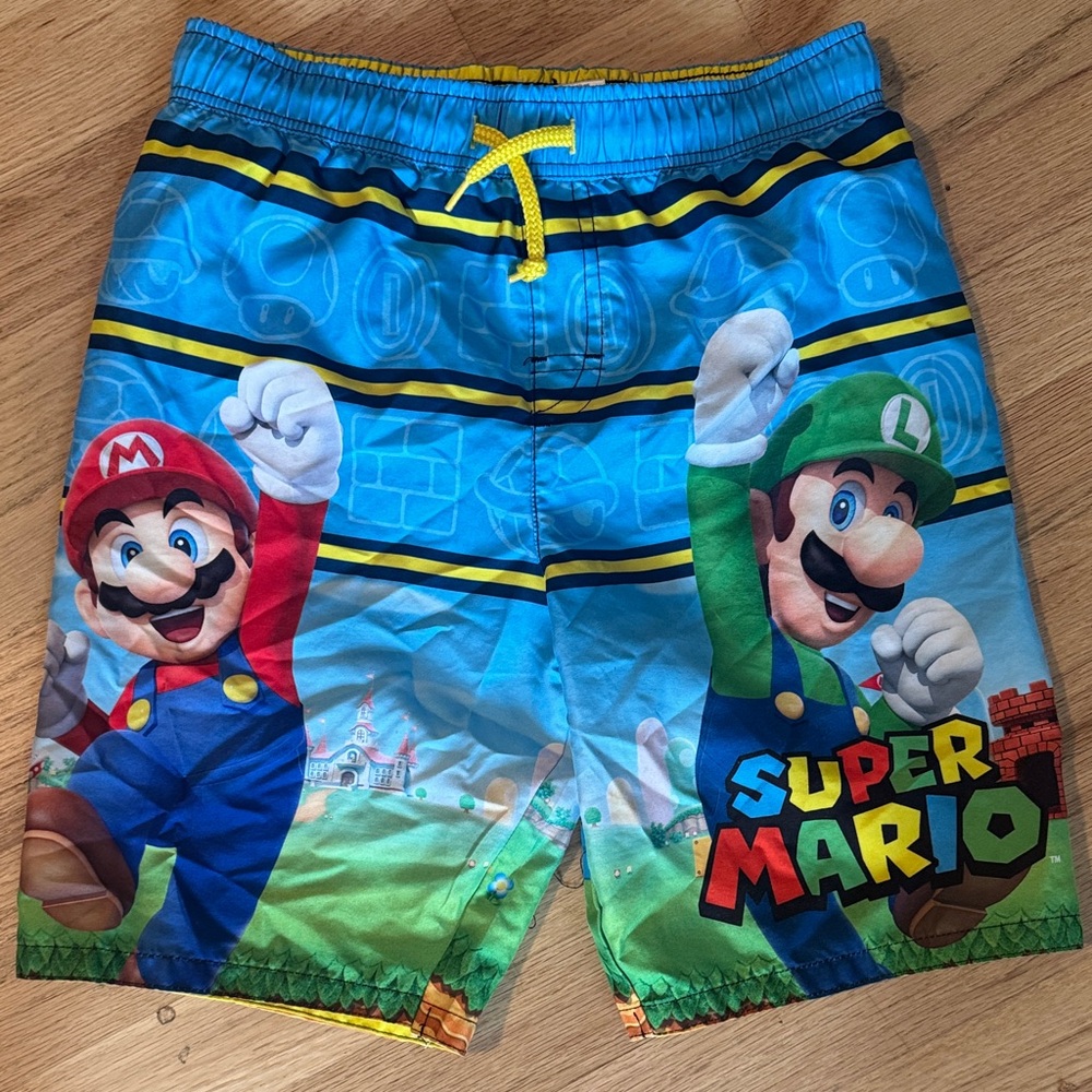 Nintendo Super Mario Kids Shorts - Red, Green, Blue
